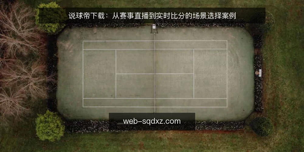 说球帝下载:从赛事直播到实时比分的场景选择案例 — 场景设定:一位球迷的下载需求 配图