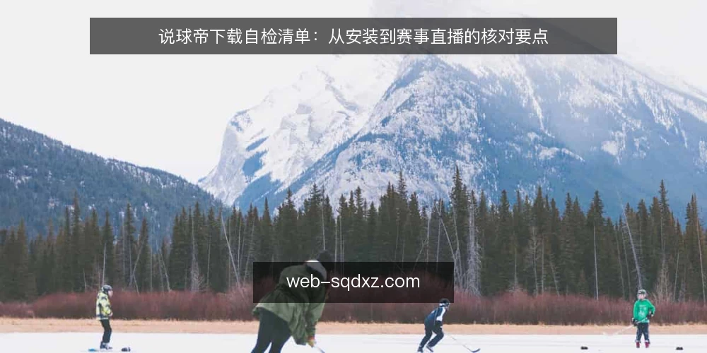 说球帝下载自检清单:从安装到赛事直播的核对要点 — 现场信号:哪些迹象说明下载渠道有问题 配图